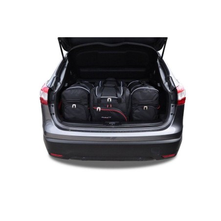NISSAN QASHQAI 2014-2017 TORBY DO BAGAŻNIKA 4 SZT