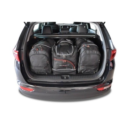 KIA SPORTAGE 2016-2021 TORBY DO BAGAŻNIKA 4 SZT